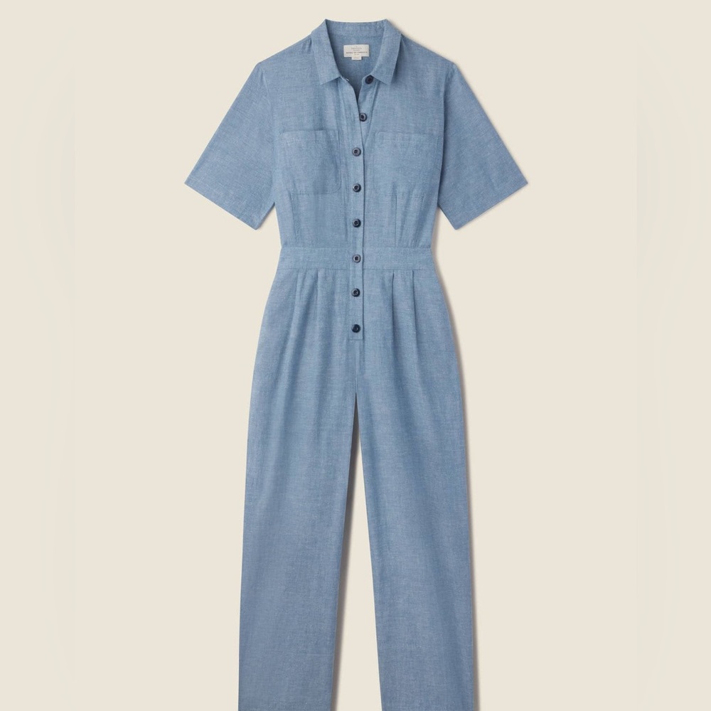 Women's Blue Jumpsuit
